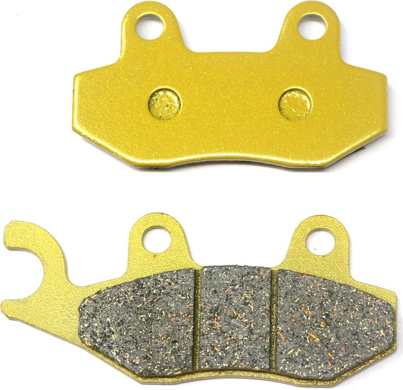 Master Chen Front Rear Brake Pads Brakes for Yamaha Rhino 660 YXR 660 2004 2005 2006 2007 / Raptor 700 YFM700 R 2006 2007 2008 2009 2010 2011 2012 / Rhino 450 YXR450 2006 2007 2008 2009 MC0004 - Image 2